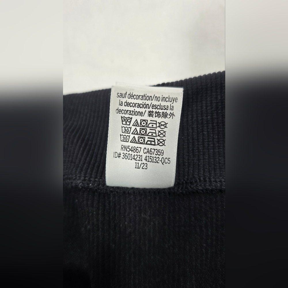 Victoria’s Secret PINK Roll Top Leggings Women's Small Black NWOT - Picture 11 of 11